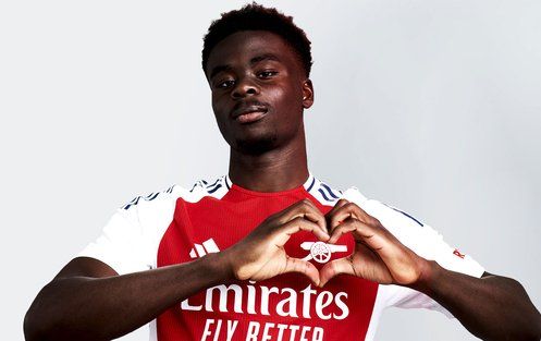 Bukayo Saka Headshot 24/25
