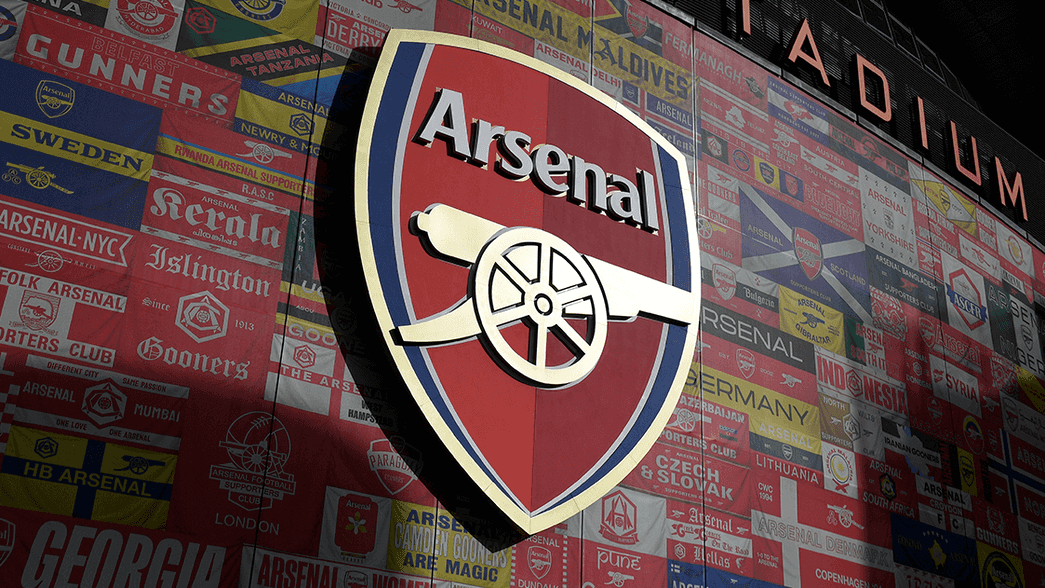 The exterior of Emirates Stadium
