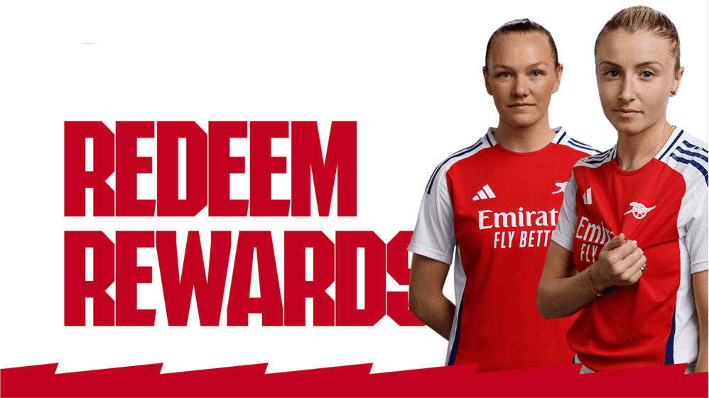 Redeem rewards with My Arsenal Rewards